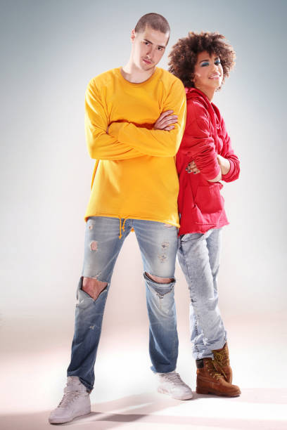 istock African girl and caucasian boy. 686086956