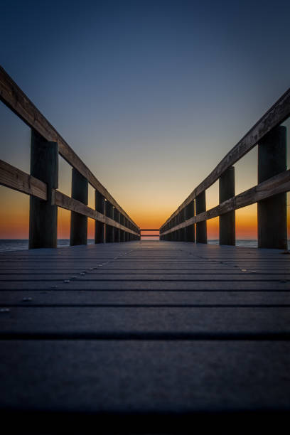 istock Small Fishing Pier at Sunrise 686107818