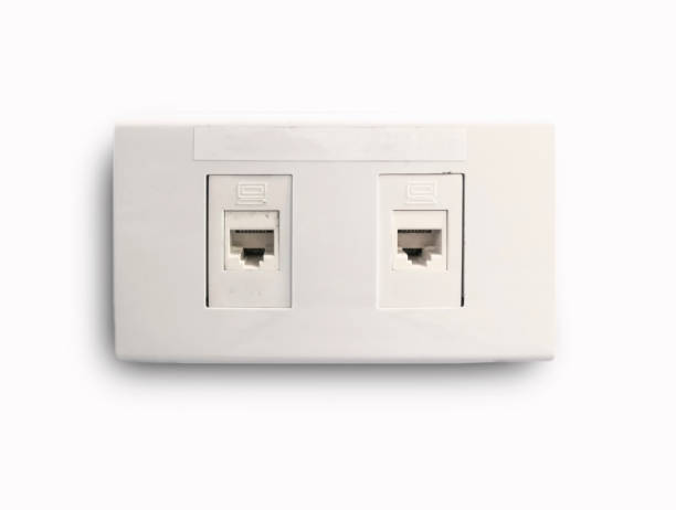 istock Network Ethernet port in home 686121390
