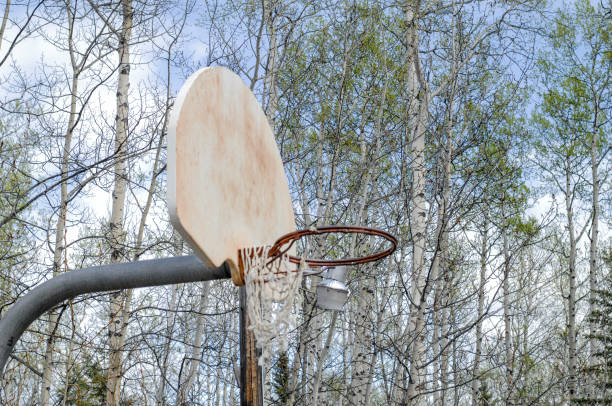 istock Abandoned Basketball Hoop 686127282