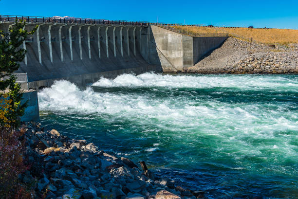 istock Dam gate of Jackson Dam i 686139606