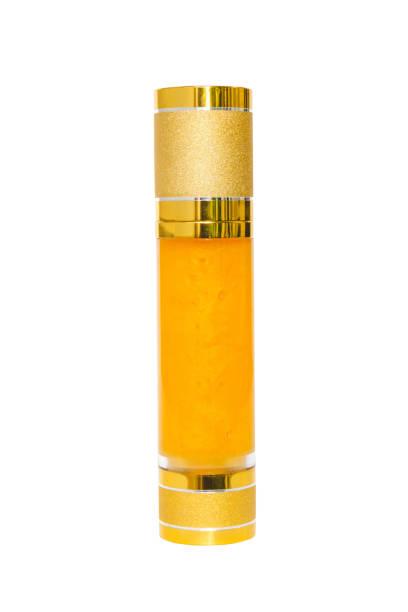 istock gold cream tube isolat 686143720