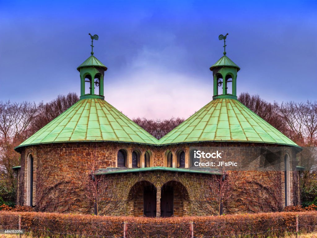 Small rural church Small rural church in Germany Pilgrimage Stock Photo