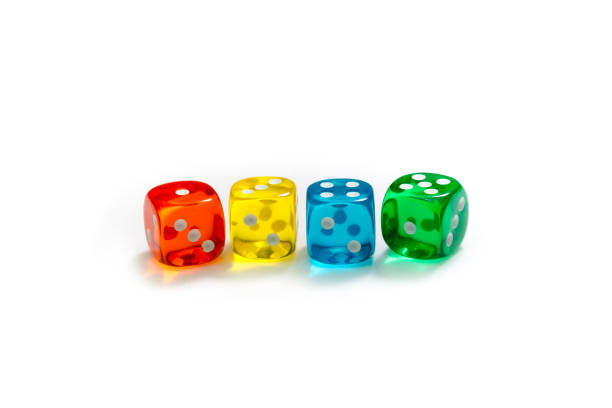 istock Business strategy - four colorful dices in white background 686160374