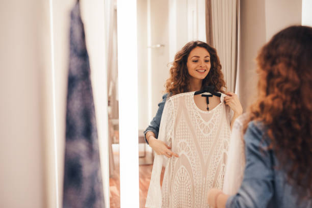 istock Woman in a dressing room 686171240