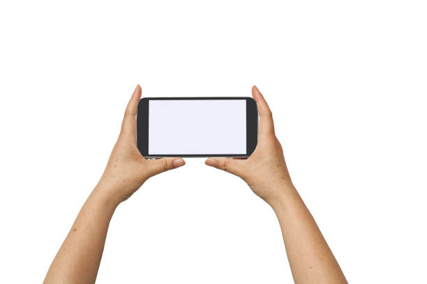 istock hand hold and touch a cell phone 686174948