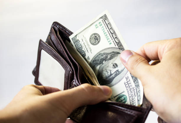 istock Money in the wallet 686187572