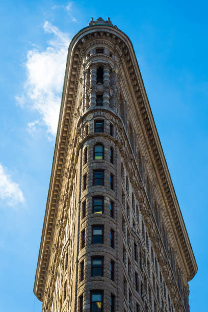 istock Close to Flat Iron building New York Manhattan stone and steel structure 686219246
