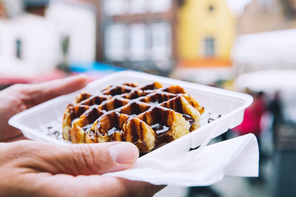 istock Traditional Belgian dessert, pastry. 686235448