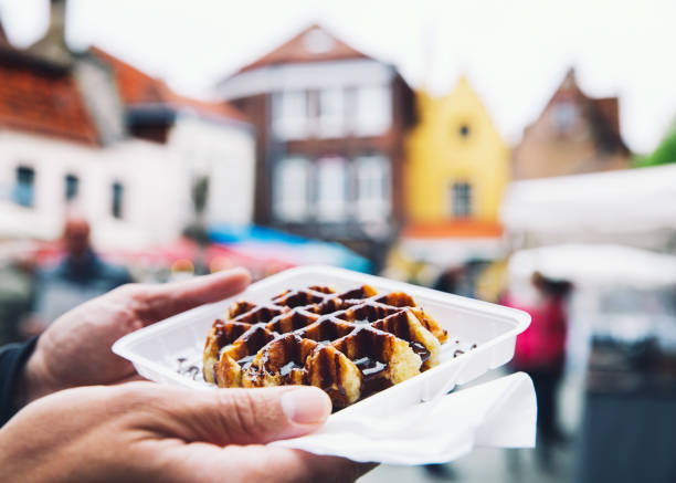 istock Traditional Belgian dessert, pastry. 686235452