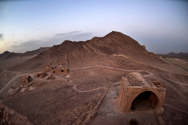 Zoroastrian Tower of Silence in Yazd, Iran