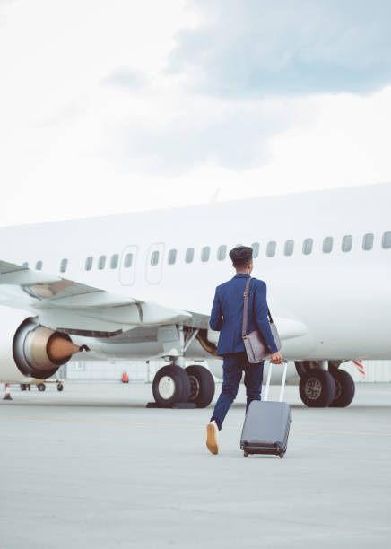 istock Young african man going on business trip 686263858