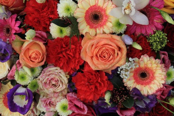 istock Colorful wedding flowers 686265410