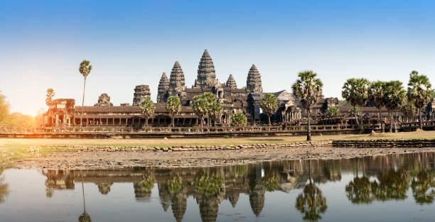 istock Angkor Wat Temple, Siem reap, Cambodia. 686275806
