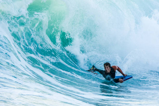 istock Bodyboarder in action 686285504