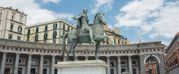 istock Charles III Borbone statue in Naples - Italy 686308210