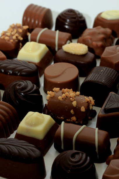 istock Different sorts of chocolates 686309338
