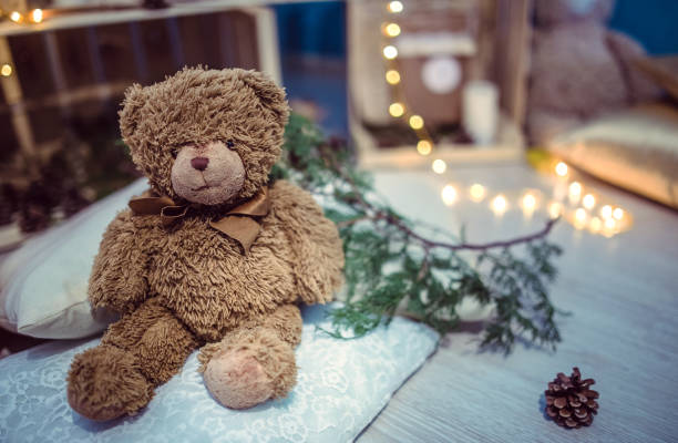 istock home handmade Christmas decor with gifts 686316526