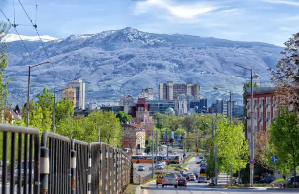 Photo of Sofia and Vitosha mountain