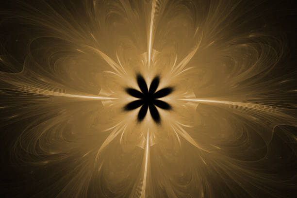 istock Fractal art background for creative design. Abstract fractal. Decoration for wallpaper desktop, poster, cover booklet, card. Psychedelic. Print for clothes, t-shirt. 686322900