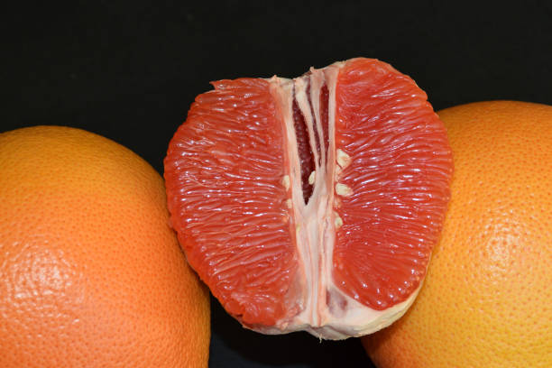 istock Juicy and tasty grapefruits. 686326448