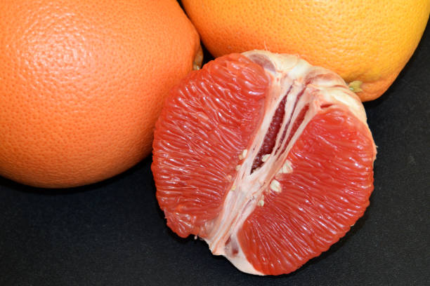 istock Juicy and tasty grapefruits. 686329746