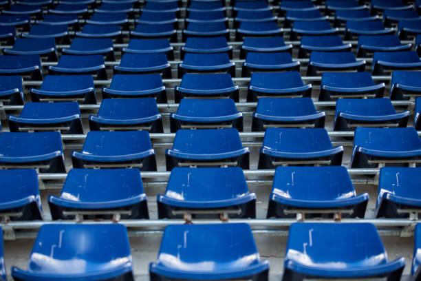 istock Background of empty seats in a stadium 686332940