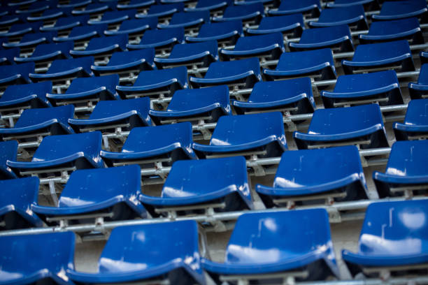 istock Background of empty seats in a stadium 686332944
