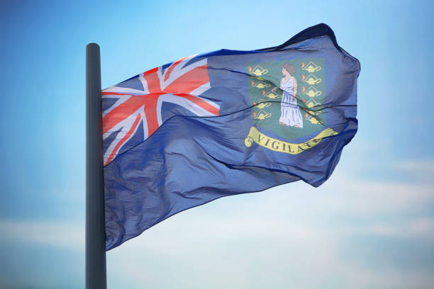 istock Flag of the British Virgin Islands 686344132