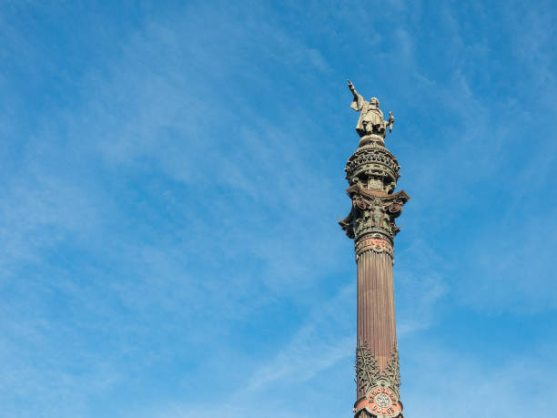 istock Christopher Columbus Statue in Barcelona, Spain 686354196