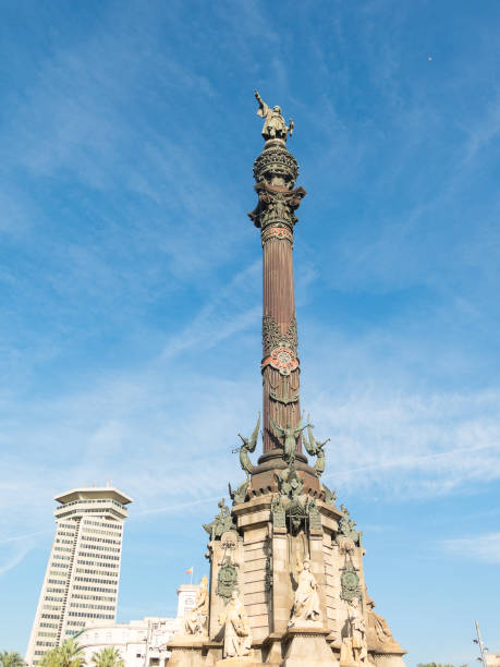 istock Christopher Columbus Statue in Barcelona, Spain 686354202