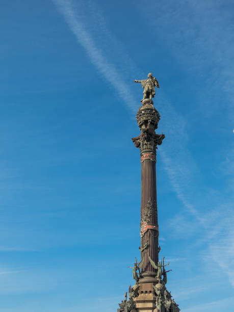 istock Christopher Columbus Statue in Barcelona, Spain 686354204