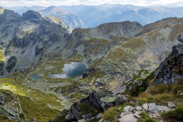 istock Amazing Landscape from Malyovitsa peak, Rila Mountain 686354250