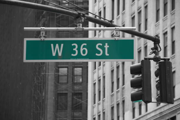 istock Street sign 36 New York 686359470