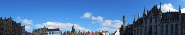 istock Panoramic of Belgium skyline 686363510