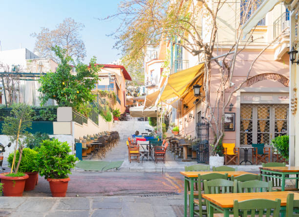 istock Street of Athens, Greece 686380926