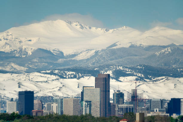 istock Downtown Denver snowy springtime Mount Evans Colorado Rocky Mountains 686406846