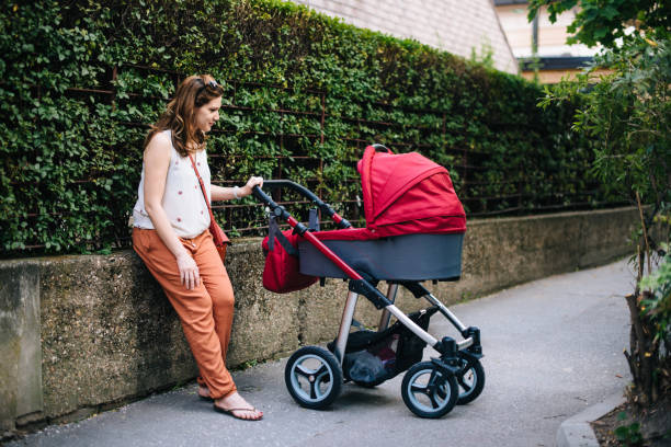 red Baby Carriage