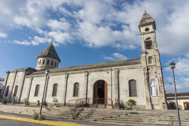 istock Guadalupe church view from outdoors, Granada, Nicaragua 686423300