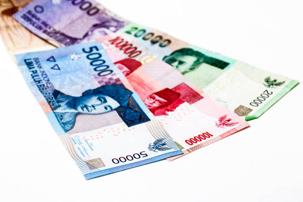 istock Indonesian rupiah money on background 686439232