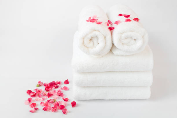 Towel, Bathtub, White, Stack, Laundry, romantic, honeymoon