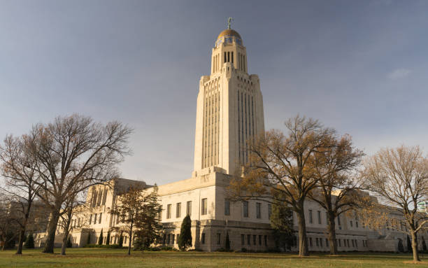 istock Lincoln Nebraska Capital Building Government Dome Architecture 686464788