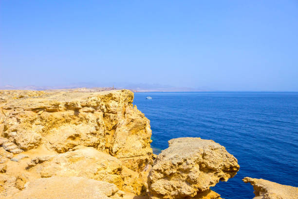 istock Bay with blue water in Ras Muhammad National Park in Egypt 686478156