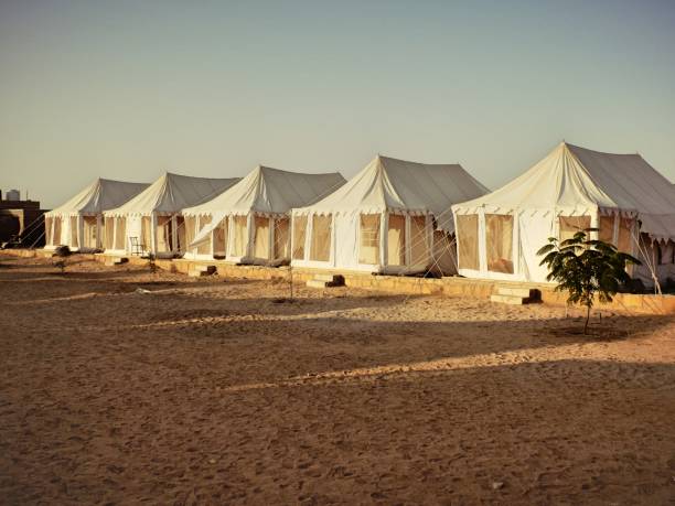 istock Tents in the Desert 686495406