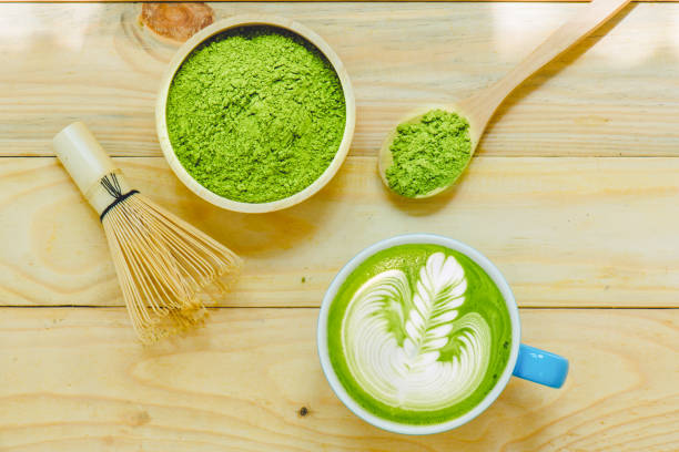 istock Matcha latte and matcha green tea 686504676
