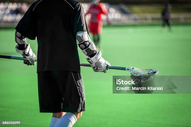 Lacrosse Themed Photos Stock Photo - Download Image Now - Lacrosse, Sport, High School
