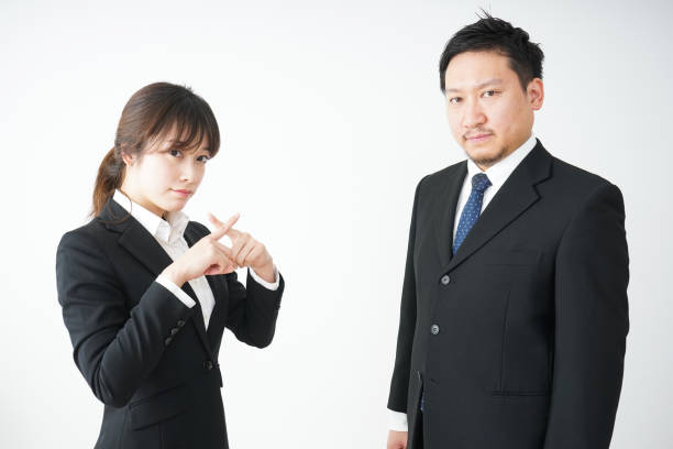 istock Young business woman and her tutor 686558966