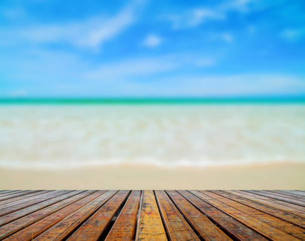 istock Old brown wood table top 686593760