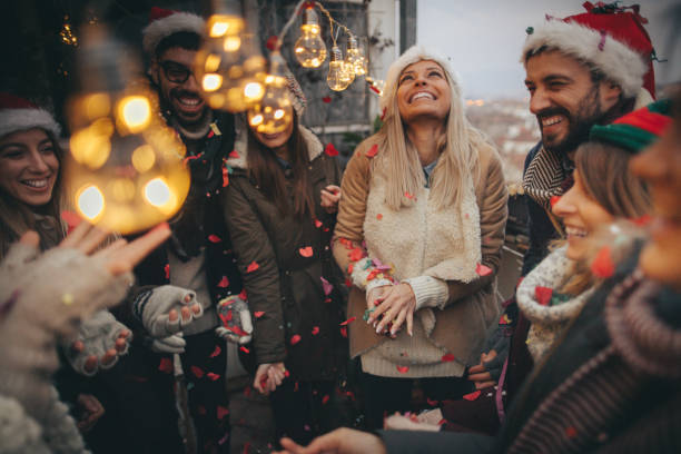 istock Waiting on a New Year's with friends 686597148