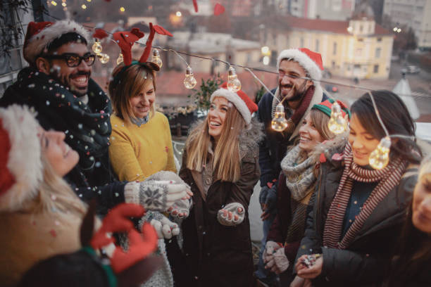 istock Waiting a New Year's with friends 686597150